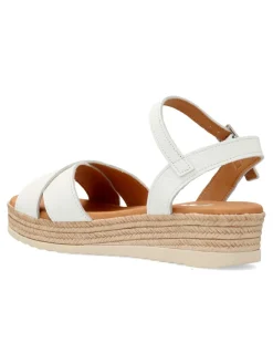 Sale PEKE'S by Vanessa VANESSA Sandalia piel blanca confort niña