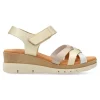 Online VANESSA CALZADOS VANESSA Sandalia piel confort multi metalizado