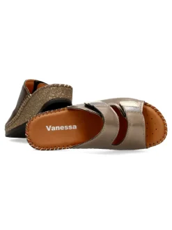 Clearance VANESSA CALZADOS VANESSA Sandalia piel confort pala ajustable