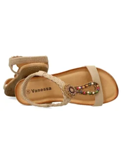 Outlet VANESSA CALZADOS VANESSA Sandalia plana confort mujer