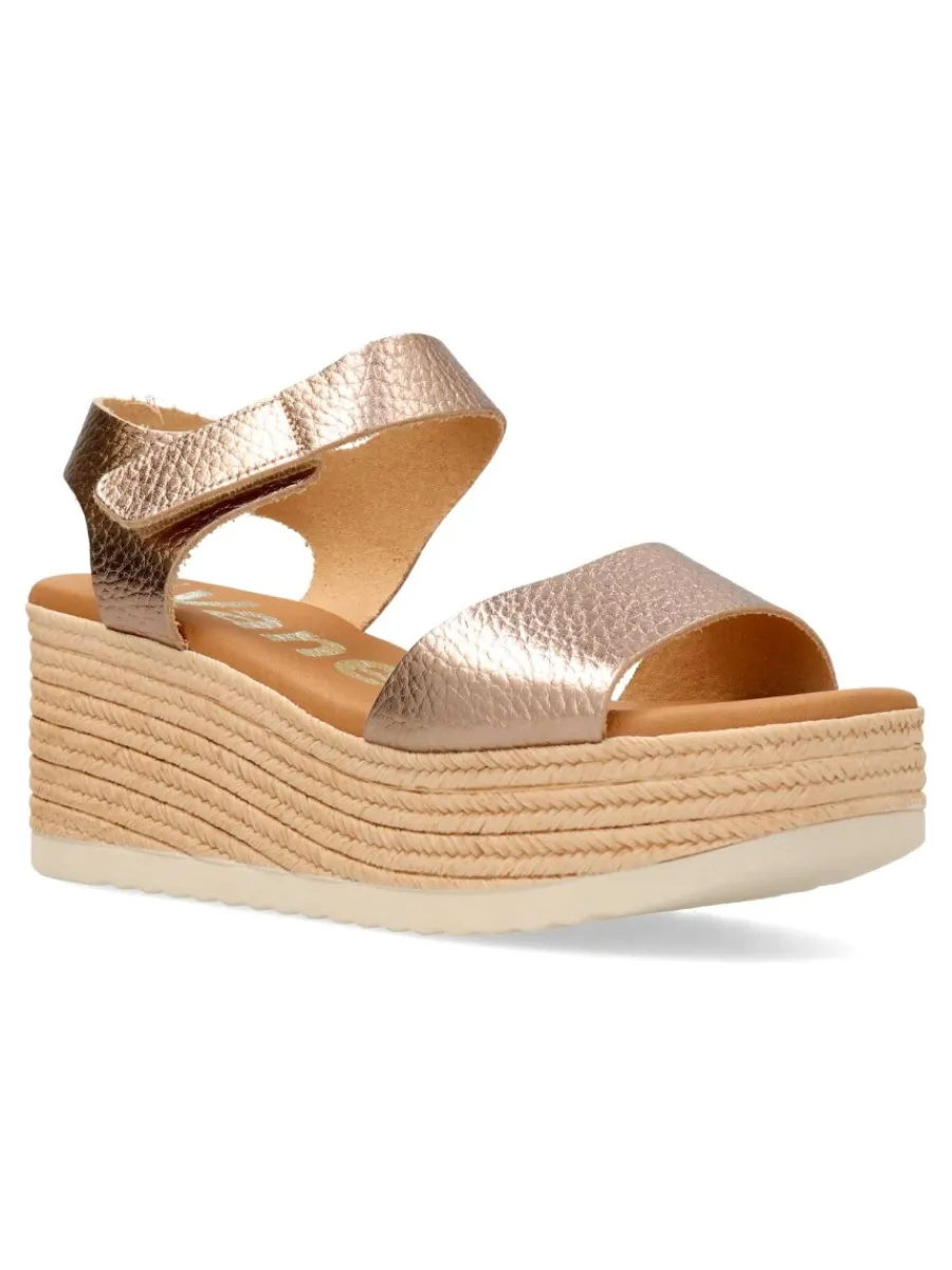Clearance VANESSA CALZADOS VANESSA Sandalia plataforma efecto yute mujer