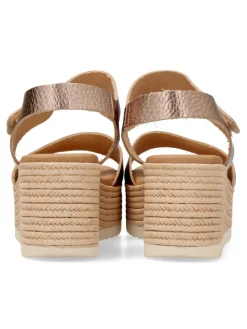 Clearance VANESSA CALZADOS VANESSA Sandalia plataforma efecto yute mujer