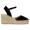 Online VANESSA CALZADOS VANESSA Sandalia valenciana piel serraje negro