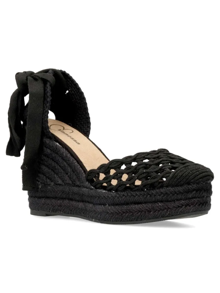Clearance VANESSA CALZADOS VANESSA Sandalia valenciana cuña yute mujer