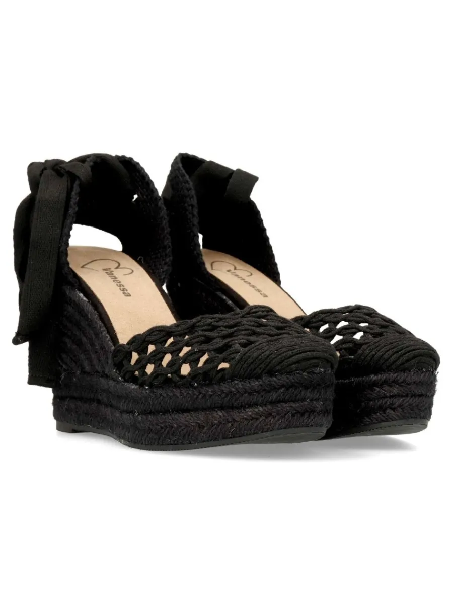 Clearance VANESSA CALZADOS VANESSA Sandalia valenciana cuña yute mujer