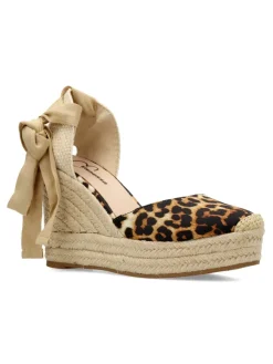 Best VANESSA CALZADOS VANESSA Valenciana cintas estampado leopardo