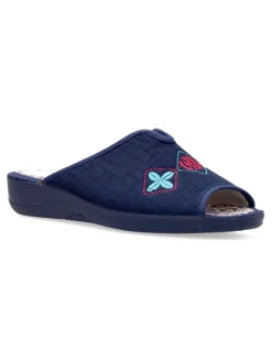 Sale VANESSA CALZADOS VANESSA Zapatilla de casa confort bordado