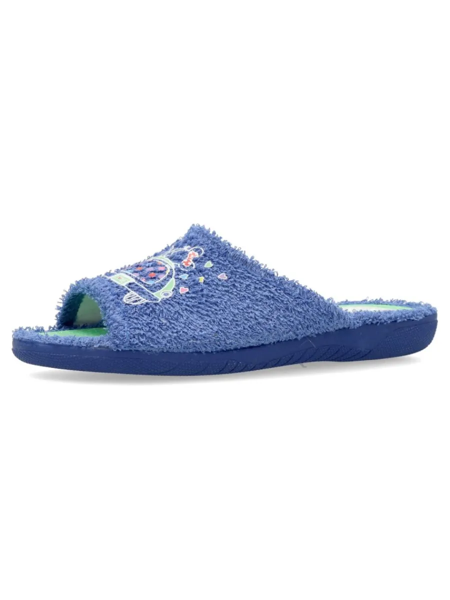 Online VANESSA CALZADOS VANESSA Zapatilla de casa confort textil rizo
