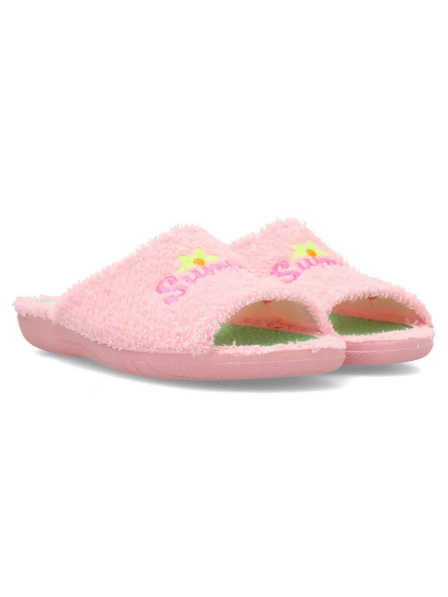 New VANESSA CALZADOS VANESSA Zapatilla de casa confort pinki rosa