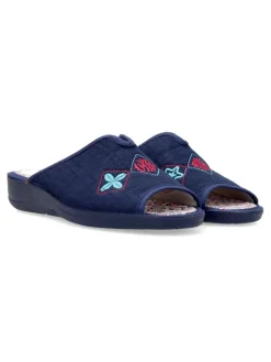 Sale VANESSA CALZADOS VANESSA Zapatilla de casa confort bordado