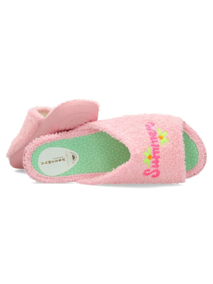 New VANESSA CALZADOS VANESSA Zapatilla de casa confort pinki rosa