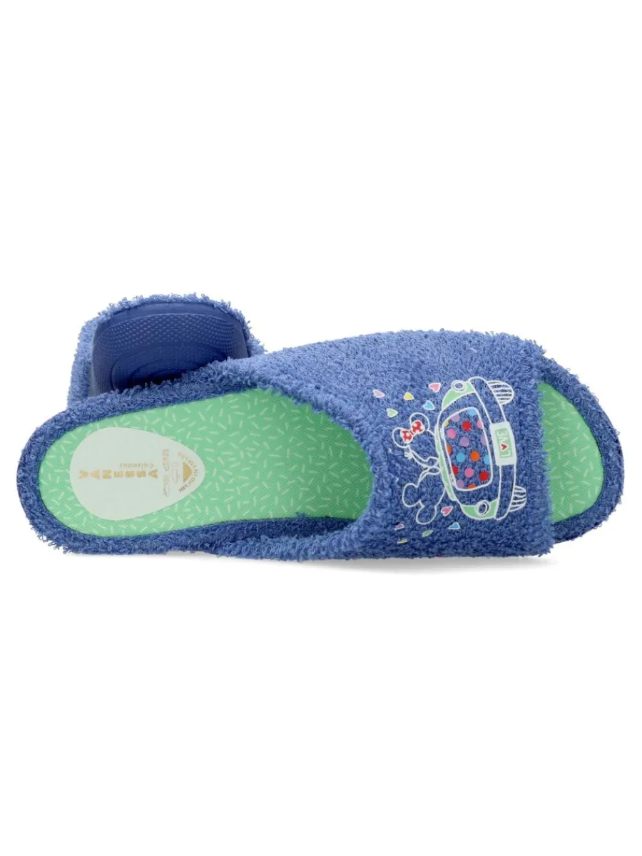 Online VANESSA CALZADOS VANESSA Zapatilla de casa confort textil rizo