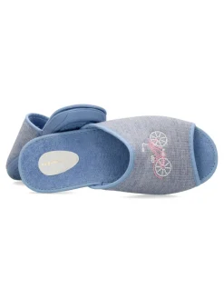 Outlet VANESSA CALZADOS VANESSA Zapatilla de casa pinki verde mujer