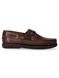 Discount VANESSA CALZADOS VANESSA Zapato náutico de piel hombre SAK 3200 MARRON