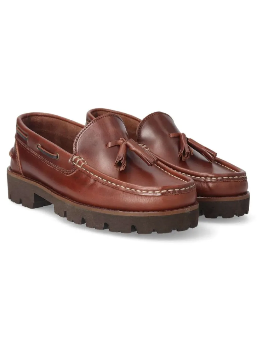 Clearance VANESSA CALZADOS VANESSA Zapato náutico vestir piel hombre
