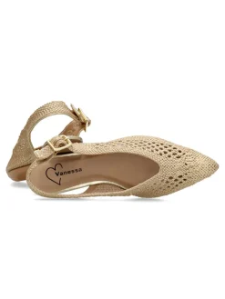 Clearance VANESSA CALZADOS VANESSA Zapato salón plano destalonado mujer