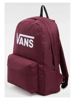 Best VANS Mochila Old Skool Print burdeos