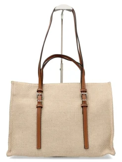 Outlet VICTORIO & LUCC Bolso shopper natural cuero Paz