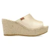 Clearance VIDORRETA Sandalia zueco cuña esparto mujer