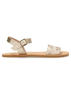Discount VIVANT Sandalia barefoot piel metalizada