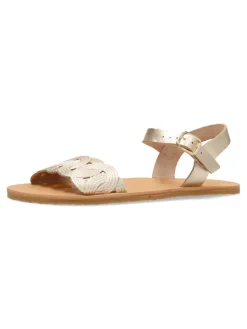 Discount VIVANT Sandalia barefoot piel metalizada