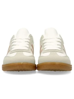 Hot VVNN Bambas deportivas casual blanco y beige