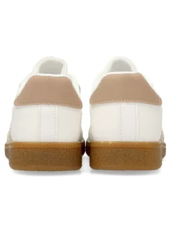 Hot VVNN Bambas deportivas casual blanco y beige