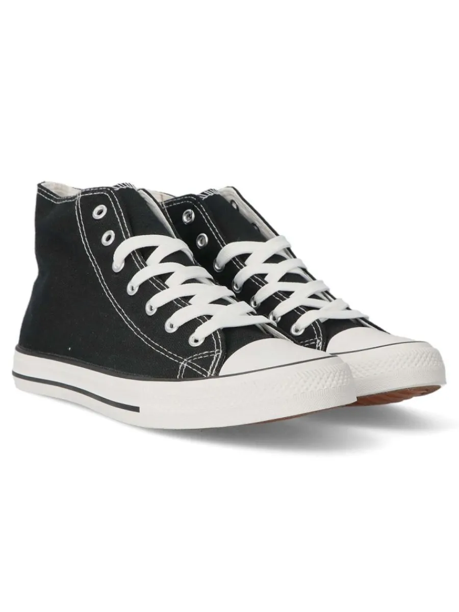 Hot VVNN Bota sneakers casual hombre BOL HB0357 NEGRO