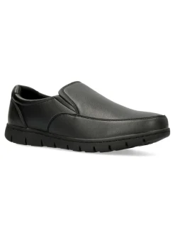 Best VVNN Mocasín de vestir confort negro