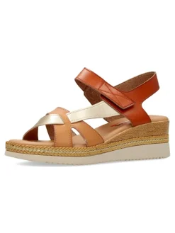 Clearance VVNN Sandalia confort cuña baja mujer