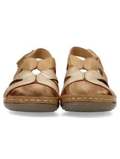 Discount VVNN Sandalia confort tiras cruzadas mujer