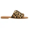 Clearance VVNN Sandalia pala estampado leopardo