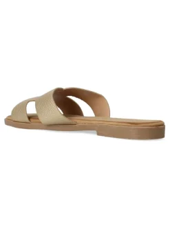 Discount VVNN Sandalia plana metalizada mujer