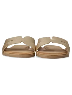Discount VVNN Sandalia plana metalizada mujer