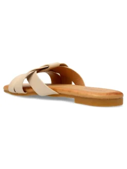 Discount VVNN Sandalia plana tiras cruzadas confort
