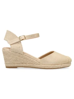Best VVNN Sandalia valenciana metalizada