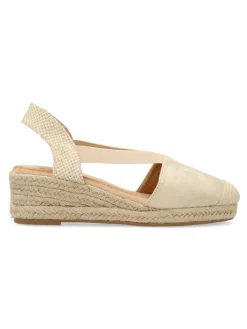 New VVNN Sandalia valenciana elásticos mujer