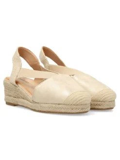 New VVNN Sandalia valenciana elásticos mujer