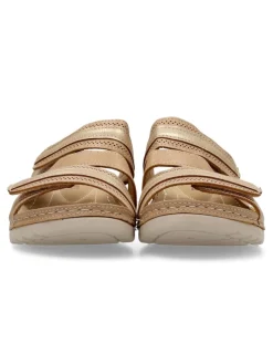 New VVNN Sandalia zueco confort cuña baja