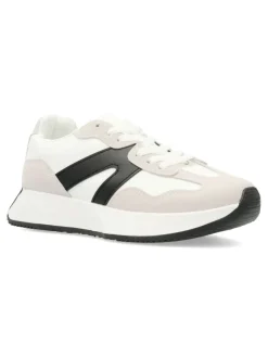 Hot VVNN Sneakers deportiva casual blanca y negra