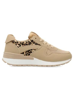 Outlet VVNN Sneakers deportivo casual print leopardo
