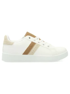 Online VVNN Tenis deportivo casual blanco camel