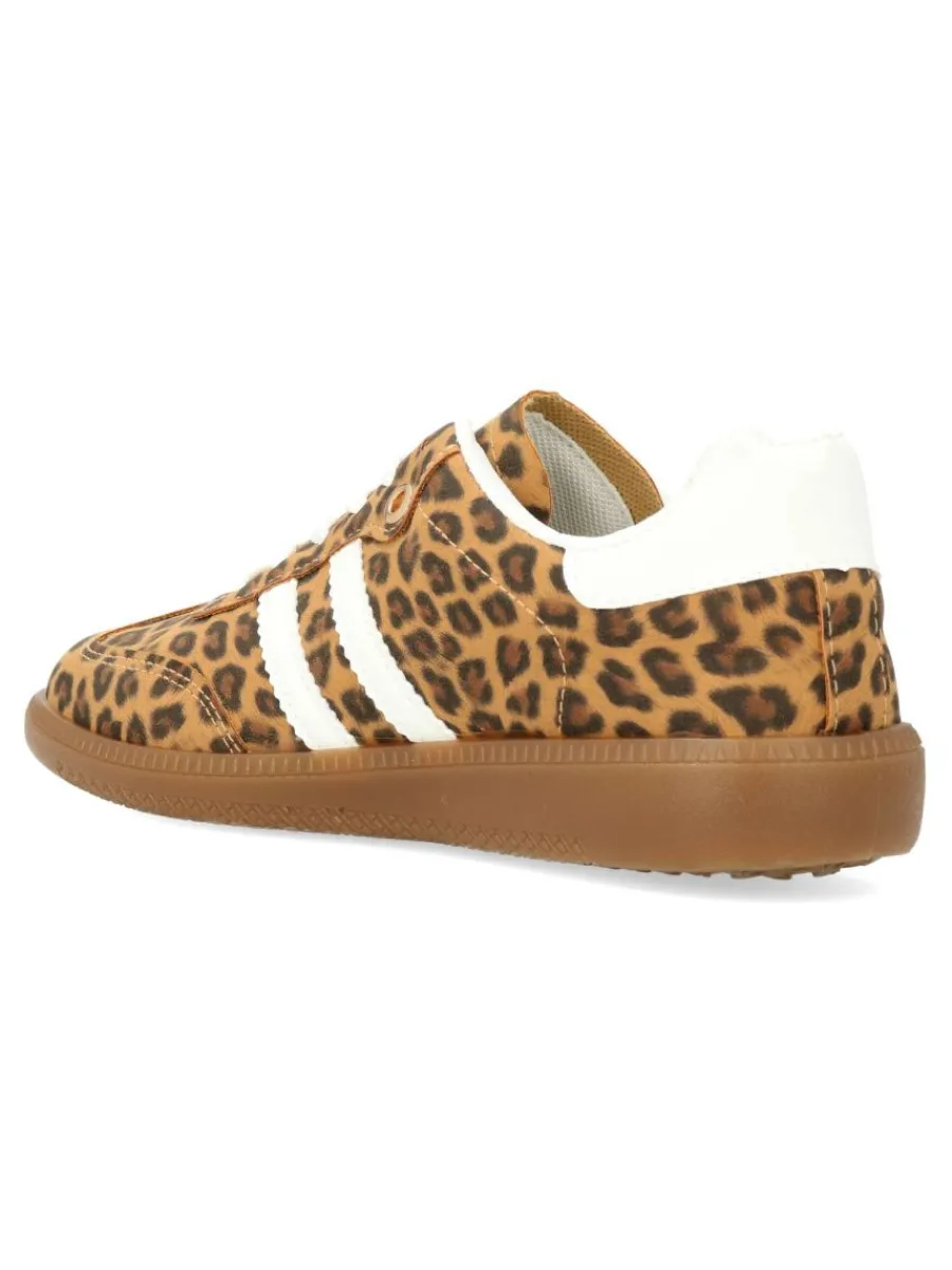 Hot VVNN Tenis deportivo casual print leopardo