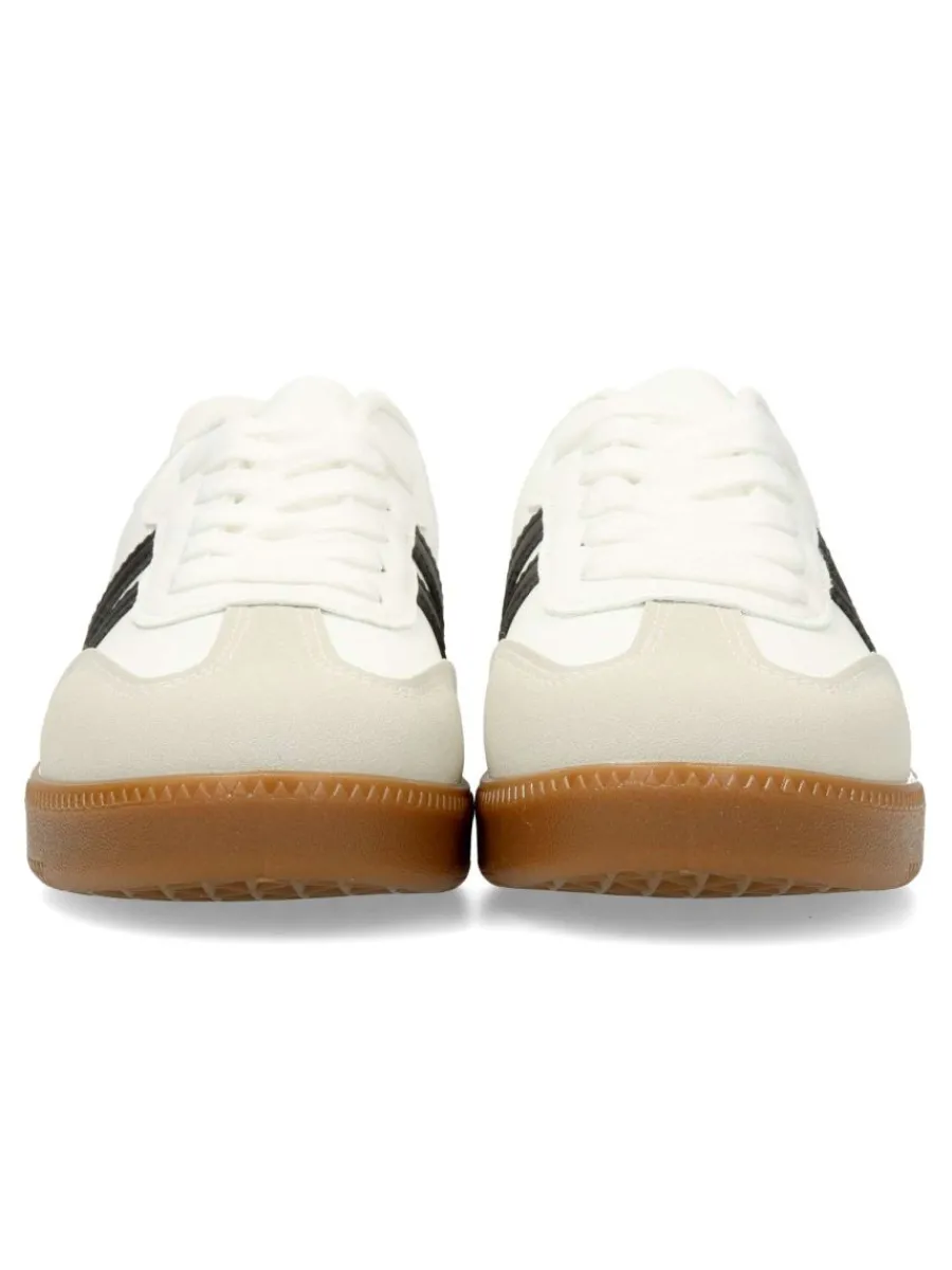Outlet VVNN Tenis deportivo casual sport blanco y negro
