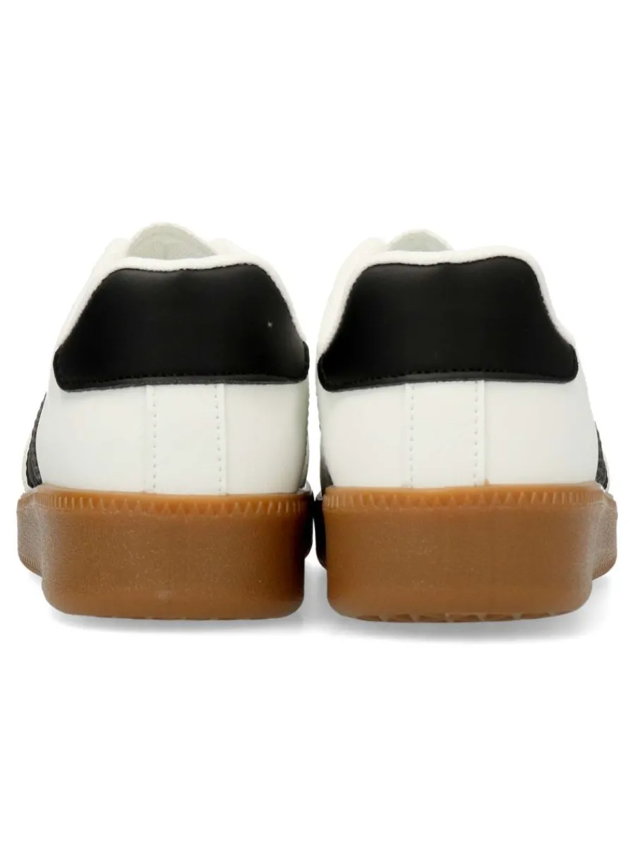 Outlet VVNN Tenis deportivo casual sport blanco y negro