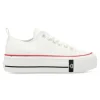 New VVNN Zapatilla basket lona puntera goma