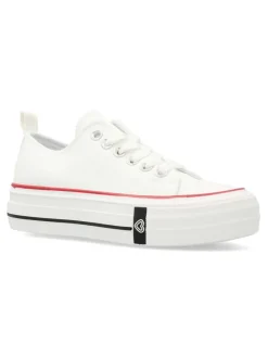New VVNN Zapatilla basket lona puntera goma
