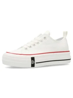 New VVNN Zapatilla basket lona puntera goma
