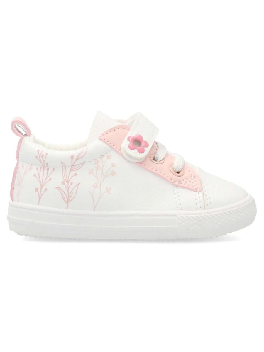 Best VVNN Zapatilla deportiva casual blanca rosa