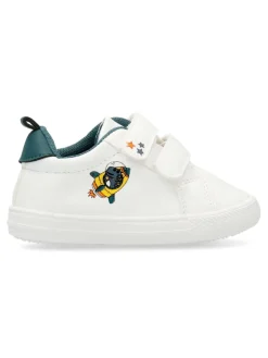 Outlet VVNN Zapatilla deportiva clásica blanca y verde